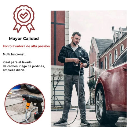 Hidro Lavadora 2 Baterias Inalambrica