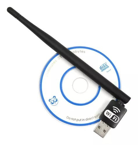 Adaptador Receptor Wifi Usb 300mbpd