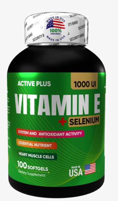 Vitamin E Selenium 1000 Ui Softgels