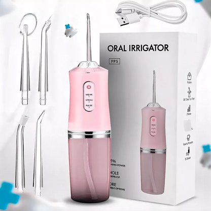 Irrigador bucal 4 boquillas